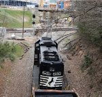 NS 2508 stops at the new signal at Boylan Junction